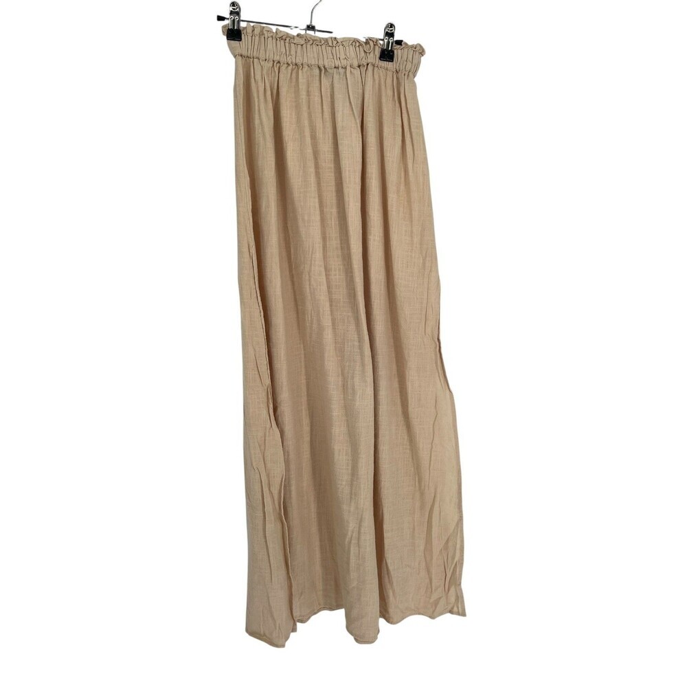 ASOS DESIGN Maxi Skirt Women's Size 6 Beige Boho Cottagecore Coastal Grandma